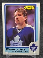 1986 O-Pee-Chee Wendel Clark #149 card