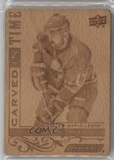2024-25 Upper Deck Engrained Icons Carved in Time Wendel Clark #CT-WC card