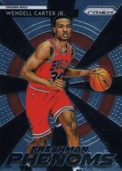 2018-19 Panini Prizm Freshman Phenoms Wendell Carter Jr. #19 card
