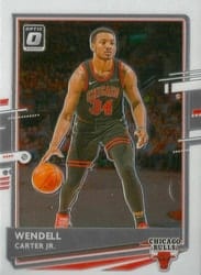 2020-21 Donruss Optic Base Set Wendell Carter Jr. #34 card