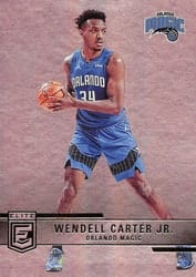 2021-22 Donruss Elite Base Set Wendell Carter Jr #117 card