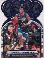 2022 Panini Crown Royale Wendell Moore Jr. #13 card