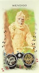 2022 Topps Allen & Ginter Mini Still Searching Wendigo #SS-7 card