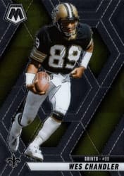 2025 Panini Mosaic Base Set Wes Chandler #74 card