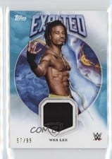 2025 Topps Exalted WWE Wrestling Exalted Relics Wes Lee #ER-WLE card