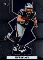 2022 Panini Mosaic Base Set Wes Welker #240 card