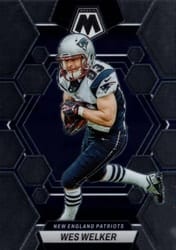 2023 Panini Mosaic Base Set Wes Welker #163 card