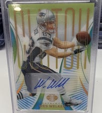 2024 Panini Illusions Clutch Signatures Wes Welker #16 card