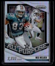 2024 Panini Prizm All Purpose Wes Welker #14 card