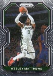 2020-21 Panini Prizm Base Set Wesley Matthews #168 card