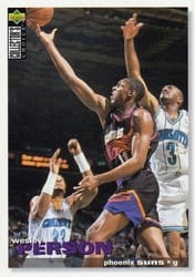 1995-96 Collector's Choice Base Set Wesley Person #217 card