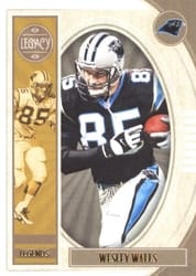 2019 Panini Legacy Base Set Wesley Walls #126 card
