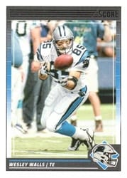 2024 Score Base Set Wesley Walls #45 card