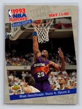 1993-94 Upper Deck Base Set West Semifinals: Suns 4, Spurs 2 #188 card