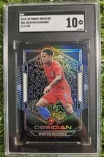 2019 Panini Obsidian Weston McKennie #84 card