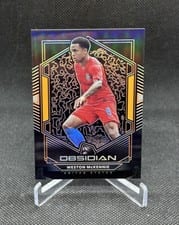 2019 Panini Obsidian Weston McKennie Orange #84 card