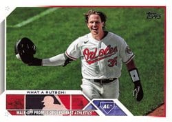 2023 Topps Update Base Set What a Rutsch! #US7 card