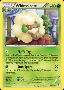 Boundaries Crossed Whimsicott #15 card