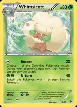 2011 Emerging Powers Whimsicott #12 card