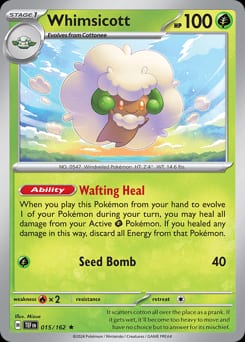 Temporal Forces Whimsicott #15 card