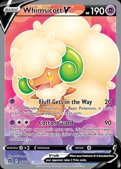 Brilliant Stars Whimsicott V #160 card