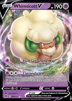 Brilliant Stars Whimsicott V #64 card