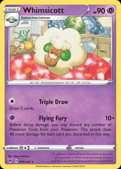 Vivid Voltage Whimsicott #76 card