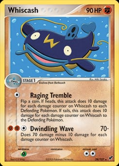 Deoxys Whiscash #28 card
