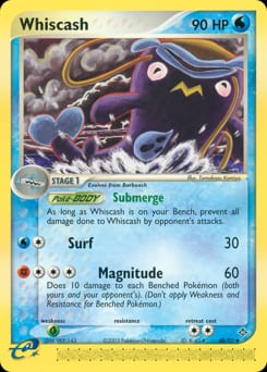 2003 Dragon Whiscash #48 card