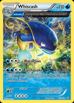 Primal Clash Whiscash #41 card
