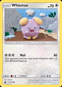 Celestial Storm Whismur #117 card