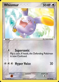 Crystal Guardians Whismur #69 card