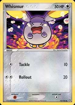 Emerald Whismur #73 card