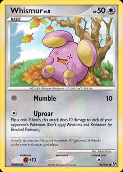Great Encounters Whismur #94 card