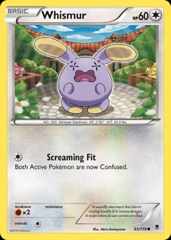 Phantom Forces Whismur #83 card