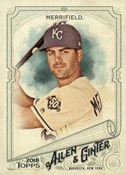 2018 Topps Allen & Ginter Base Set Whit Merrifield #301 card
