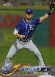 2018 Topps Chrome Base Set Whit Merrifield #144 card