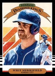 2019 Donruss Base Set Whit Merrifield #10 card
