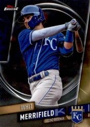 2019 Finest Base Set Whit Merrifield #43 card