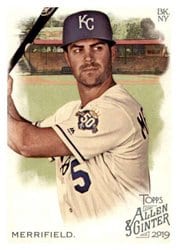 2019 Topps Allen & Ginter Base Set Whit Merrifield #144 card