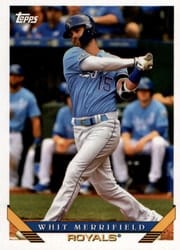 2019 Topps Archives Base Set Whit Merrifield #214 card
