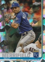 2019 Topps Chrome Sapphire Edition Base Set Whit Merrifield #238 card