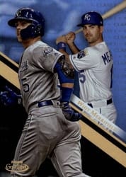 2019 Topps Gold Label Base Set Whit Merrifield #32 card