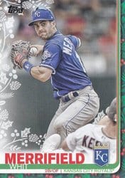 2019 Topps Holiday Base Set Whit Merrifield #HW6 card