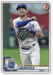 2020 Bowman Base Set Whit Merrifield #37 card