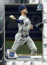 2020 Bowman Chrome Whit Merrifield #6 card