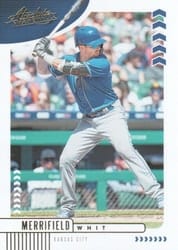2020 Panini Absolute Base Set Whit Merrifield #63 card