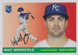 2020 Topps Archives Base Set Whit Merrifield #20 card