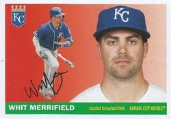 2020 Topps Archives Base Set Whit Merrifield #20 card