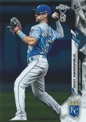 2020 Topps Chrome Ben Baller Edition Base Set Whit Merrifield #154 card